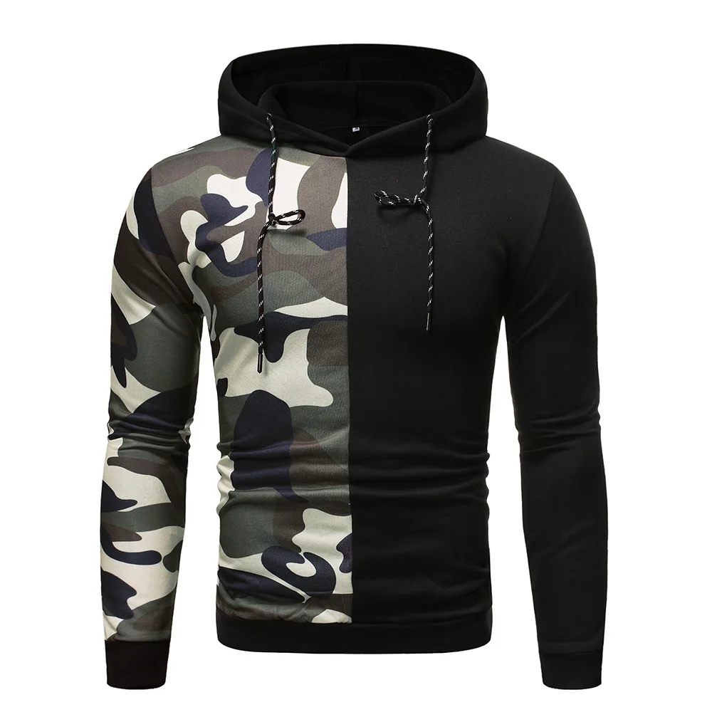 Hoodie Men's New Style In Autumn and Winter,European and American Men's Fashion Word Camouflage Splicing Hoodie Casual Hoodie
Hoodie Men's New Style In Autumn and Winter,European and American Men's Fashion Word Camouflage Splicing Hoodie Casual Hoodie