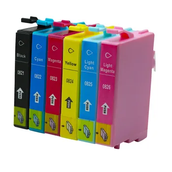 6PK T0821 Ink Cartridges Compatible For Epson Cartridge Stylus RX590 RX615 RX610 RX690 R390 R270 R290 R295 Printer Inkjet
6PK T0821 Ink Cartridges Compatible For Epson Cartridge Stylus RX590 RX615 RX610 RX690 R390 R270 R290 R295 Printer Inkjet