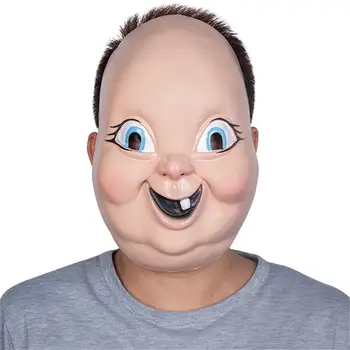 The Film Death Happy Day Mask Scary Doll Head Plastic Mask Halloween Party Costume Headgear 
The Film Death Happy Day Mask Scary Doll Head Plastic Mask Halloween Party Costume Headgear