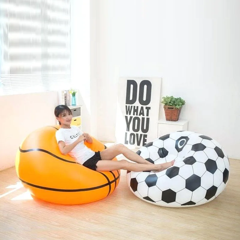 Inflatable PVC Lazy Sofa Foldable Basketball Football Sofa Recliner Inflatable Ultralight Sleeping Bag Air Bed Interactive Toys
Inflatable PVC Lazy Sofa Foldable Basketball Football Sofa Recliner Inflatable Ultralight Sleeping Bag Air Bed Interactive Toys