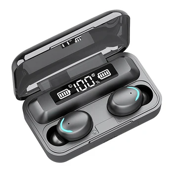 TWS Wireless Earphone Bluetooth 5.0 LED Display with 1200MAh Power Bank Waterproof Earphones with Mic Headphone Wireless Earbuds
TWS Wireless Earphone Bluetooth 5.0 LED Display with 1200MAh Power Bank Waterproof Earphones with Mic Headphone Wireless Earbuds