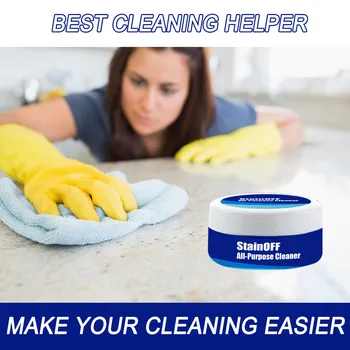 StainOFF All-Purpose Cleaner Removes Stuck-On Dirt Home Cleaning Cleaner Multifunctional Degreasing And Cleaning Paste + Sponge
StainOFF All-Purpose Cleaner Removes Stuck-On Dirt Home Cleaning Cleaner Multifunctional Degreasing And Cleaning Paste + Sponge
