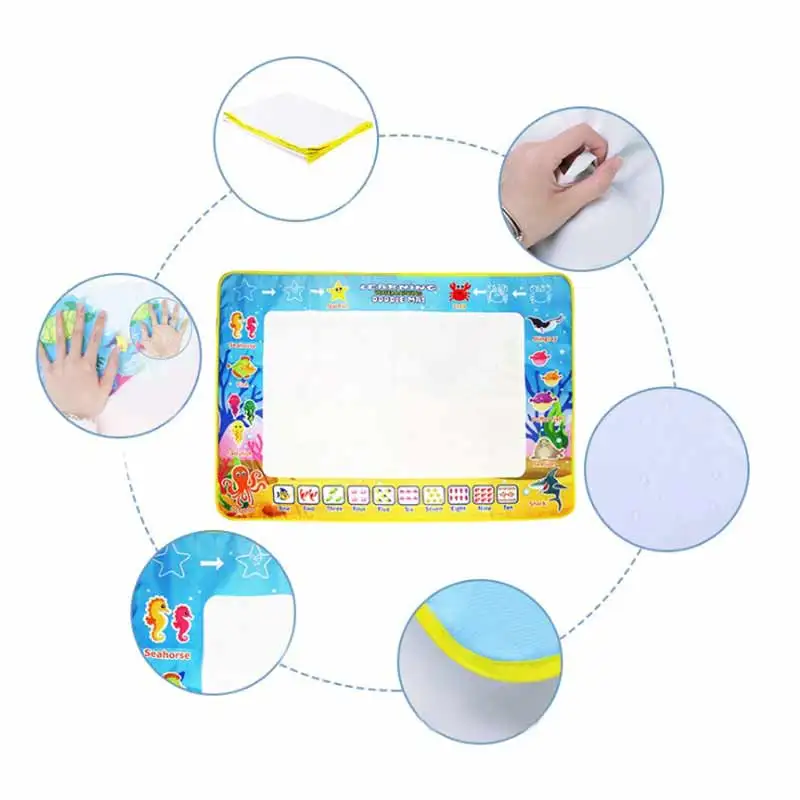 Mat Board Painting and Writing Doodle With Magic Pen Non-toxic Drawing Board for Kids Drawing Toys Water Drawing
Mat Board Painting and Writing Doodle With Magic Pen Non-toxic Drawing Board for Kids Drawing Toys Water Drawing