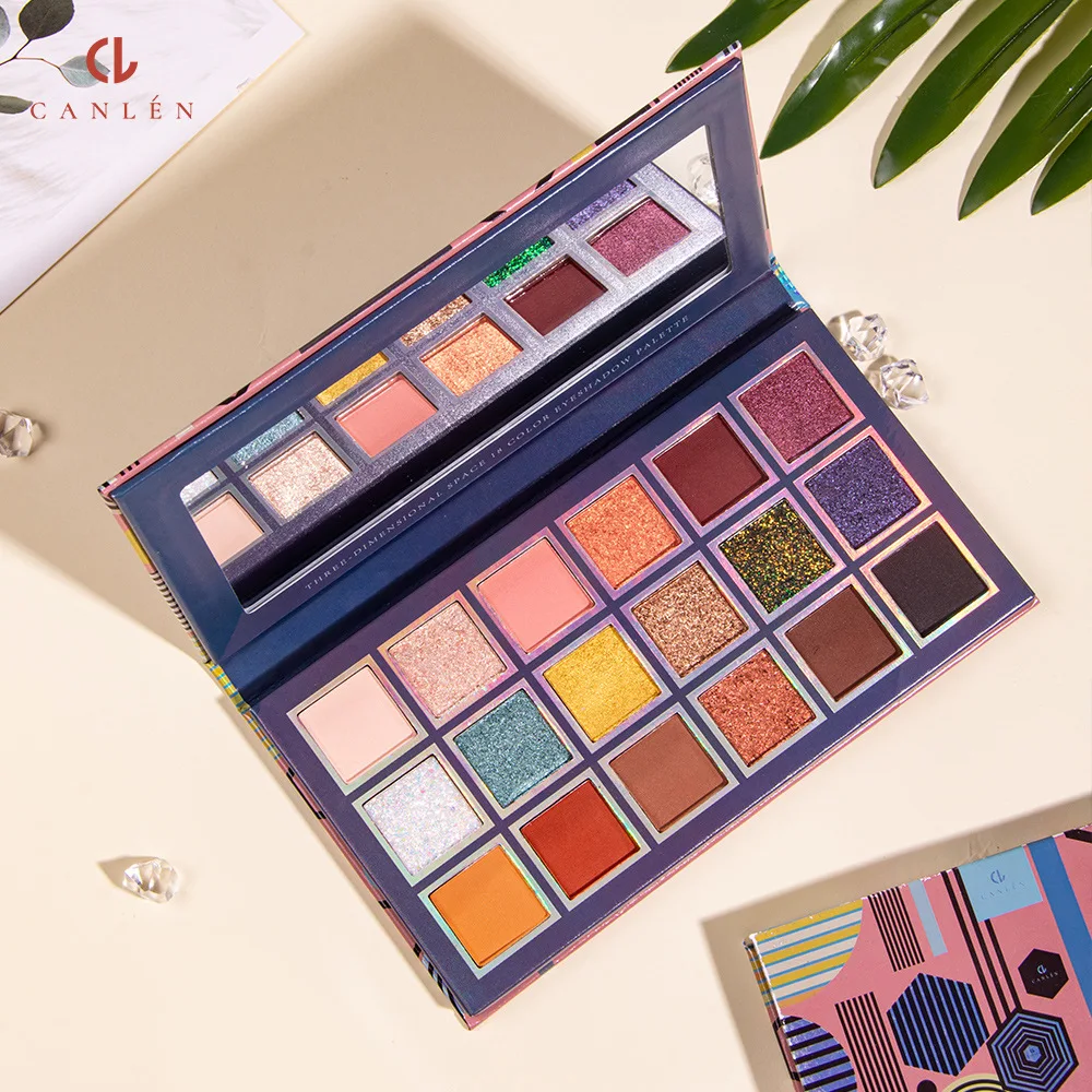 New Arrivals Makeup 18 color Eyeshadow Palette with Brush Beauty shimmer matte Eye shadow hills Palette
New Arrivals Makeup 18 color Eyeshadow Palette with Brush Beauty shimmer matte Eye shadow hills Palette