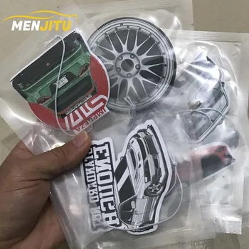 JDM Style Tuning Sport Cars Air Freshener Rear View Mirrow Pendent Solid Paper Fit (ALL BLACK ICE SMELL)
JDM Style Tuning Sport Cars Air Freshener Rear View Mirrow Pendent Solid Paper Fit (ALL BLACK ICE SMELL)