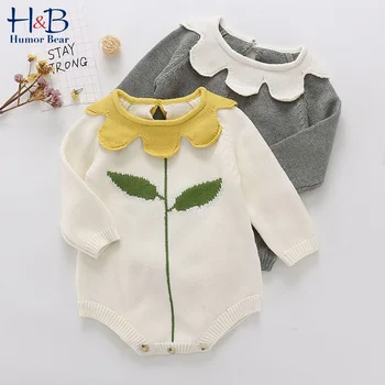Humor Bear Knitted Warm Jumpsuit 2020 Autumn Winter Cute Leaf Long Sleeve Baby Infant Bag Fart Jumpsuit Romper Kids Clothes
Humor Bear Knitted Warm Jumpsuit 2020 Autumn Winter Cute Leaf Long Sleeve Baby Infant Bag Fart Jumpsuit Romper Kids Clothes