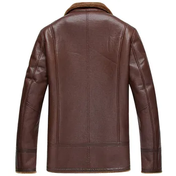 Genuine Leather Natural Wool Fur Coats Winter Jacket Real Sheepskin Coat for Men Plus Size Chaqueta Hombre MY1225
Genuine Leather Natural Wool Fur Coats Winter Jacket Real Sheepskin Coat for Men Plus Size Chaqueta Hombre MY1225