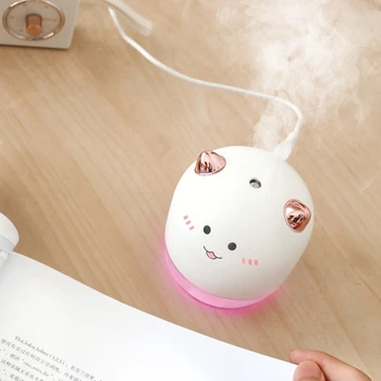 Mini Air Humidifier USB Aromatherapy Diffuser 200ML Home Office Aroma Essential Oil Diffuser Mist Maker with Night Light for Car
Mini Air Humidifier USB Aromatherapy Diffuser 200ML Home Office Aroma Essential Oil Diffuser Mist Maker with Night Light for Car