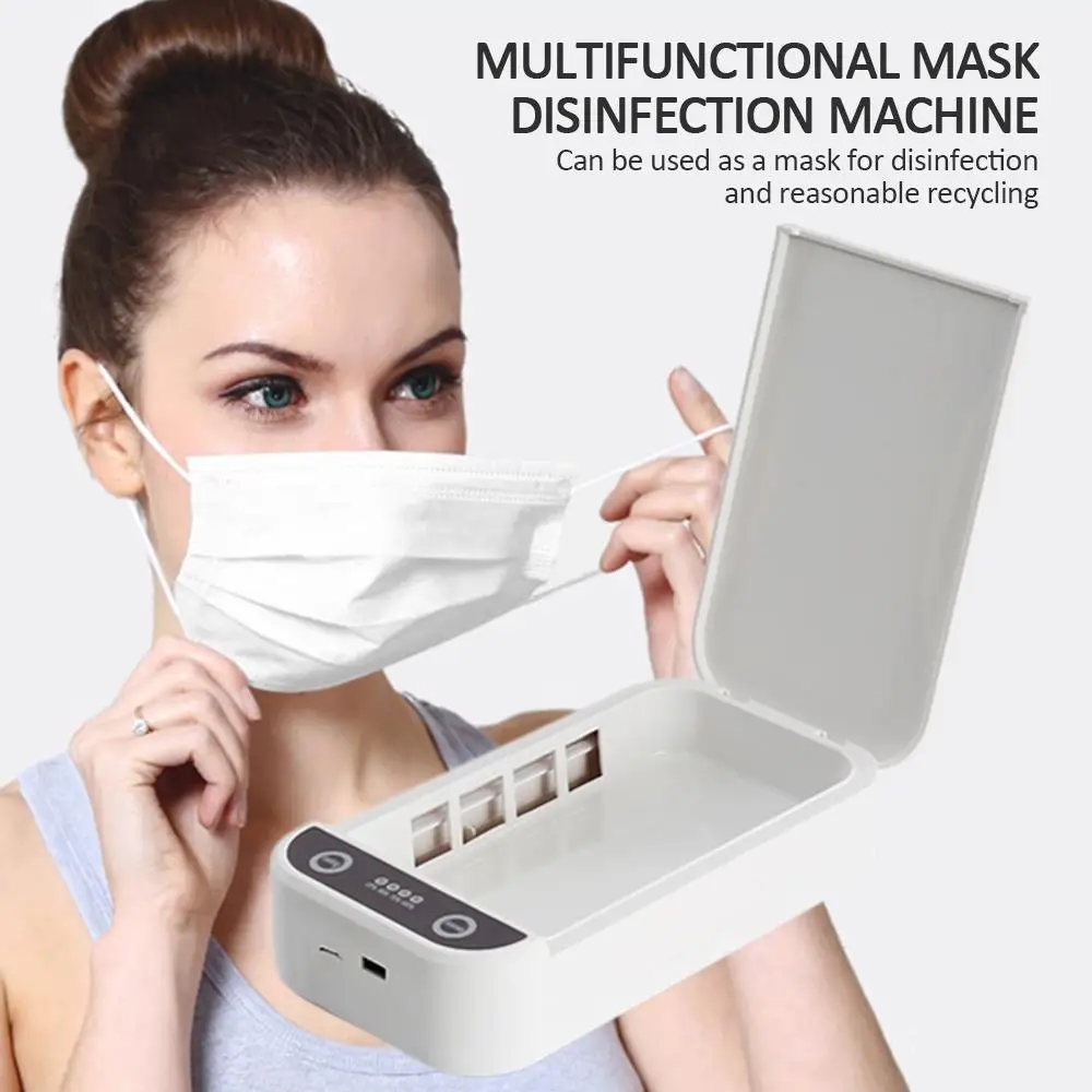 UV Masks Sterilizer Phone Underwear Sterilizer Box Jewelry Phones Cleaner Personal Sanitizer Disinfection Cabinet with Aroma
UV Masks Sterilizer Phone Underwear Sterilizer Box Jewelry Phones Cleaner Personal Sanitizer Disinfection Cabinet with Aroma