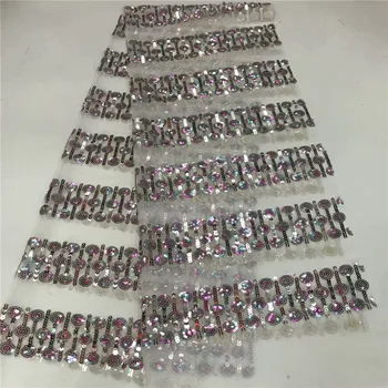 Fashionable apparel material African wedding tulle material French net lace fabric with sequins for evening dress RFN73(5yards/l
Fashionable apparel material African wedding tulle material French net lace fabric with sequins for evening dress RFN73(5yards/l