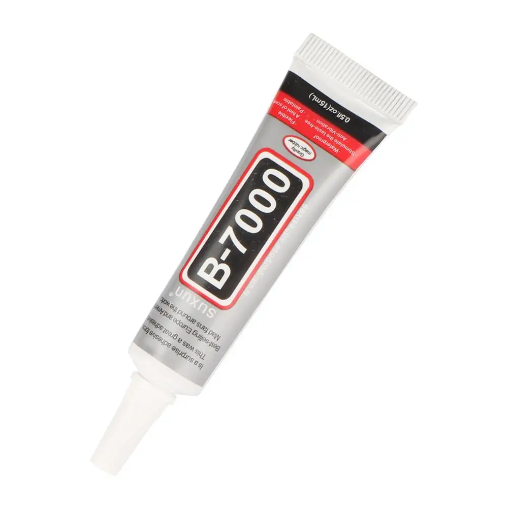 15ml B7000 Glue Mobile Phone Touch screen Superglue Adhesive Telephone Glass Glue Repair Point Diamond Jewelry DIY Glue
15ml B7000 Glue Mobile Phone Touch screen Superglue Adhesive Telephone Glass Glue Repair Point Diamond Jewelry DIY Glue