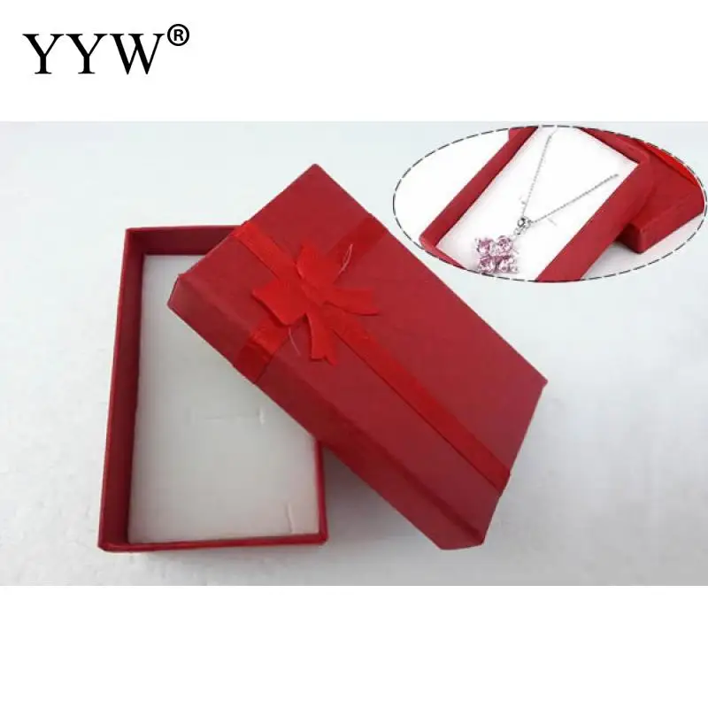 16pcs/Lot Jewelry Sets Display Box 5*8 Packaging Gift Box With Sponge Satin Ribbon Cardboard Necklace Earrings Ring Box
16pcs/Lot Jewelry Sets Display Box 5*8 Packaging Gift Box With Sponge Satin Ribbon Cardboard Necklace Earrings Ring Box