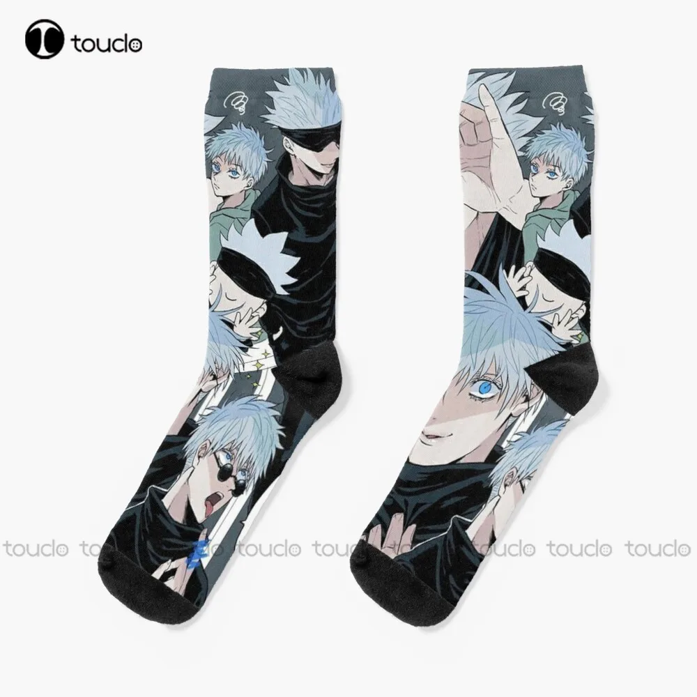 Gojo Satoru Jujutsu Kaisen Manga Collage Socks white men's socks Personalized Custom Unisex Adult Teen youth Socks funny sock
Gojo Satoru Jujutsu Kaisen Manga Collage Socks white men's socks Personalized Custom Unisex Adult Teen youth Socks funny sock