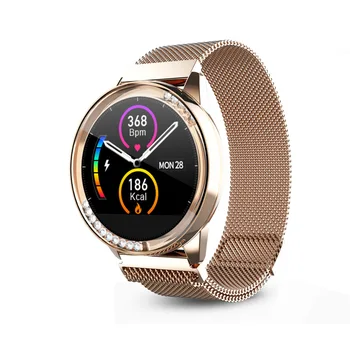 H16 Gold Silver Steel Smart Watch Women Heart Rate Monitor Physiological cycle IP68 Waterproof Lady Smart Bracelet for huawei
H16 Gold Silver Steel Smart Watch Women Heart Rate Monitor Physiological cycle IP68 Waterproof Lady Smart Bracelet for huawei