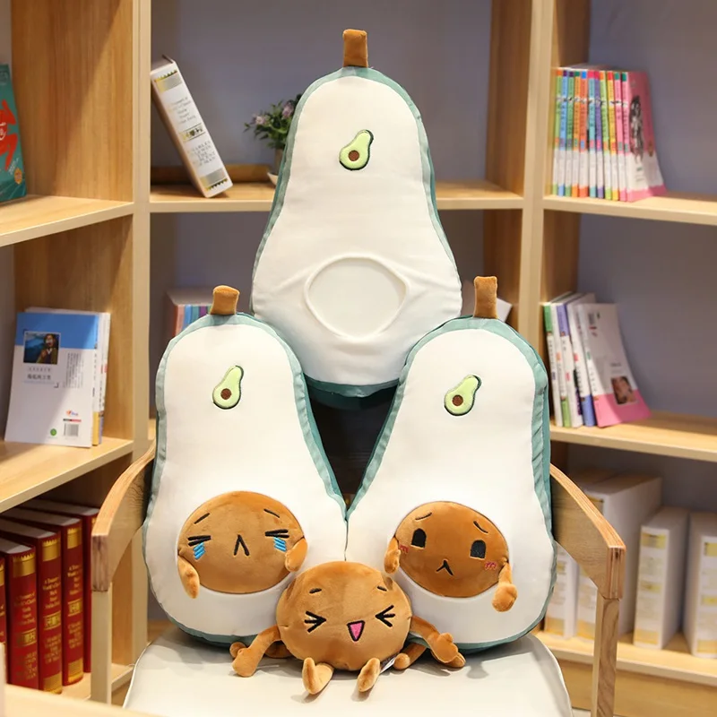 50cm Funny Cute Avocado Plush Pillow Soft Cartoon Fruit Avocado with Core Stuffed Doll Sofa Pillow Cushion Lovers Birthday Gifts
50cm Funny Cute Avocado Plush Pillow Soft Cartoon Fruit Avocado with Core Stuffed Doll Sofa Pillow Cushion Lovers Birthday Gifts