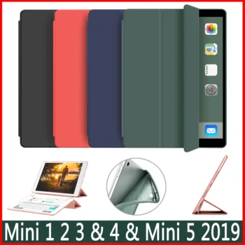 TPU Case For iPad Mini 5 For iPad mini 1 2 3 4 7.9 inch soft PU leather Cover for iPad Mini 2019 Case Smart Sleep wake up Cover
TPU Case For iPad Mini 5 For iPad mini 1 2 3 4 7.9 inch soft PU leather Cover for iPad Mini 2019 Case Smart Sleep wake up Cover
