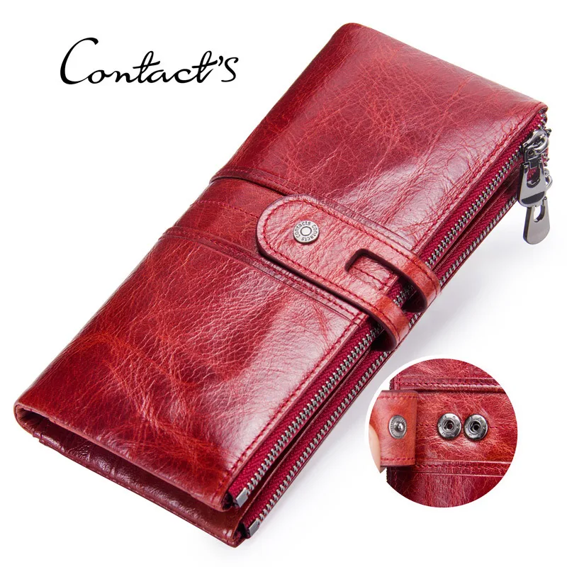 New Fashion Lady Wallet Leather Leisure Long Layer Cowhide Personality Woman Handbag
New Fashion Lady Wallet Leather Leisure Long Layer Cowhide Personality Woman Handbag