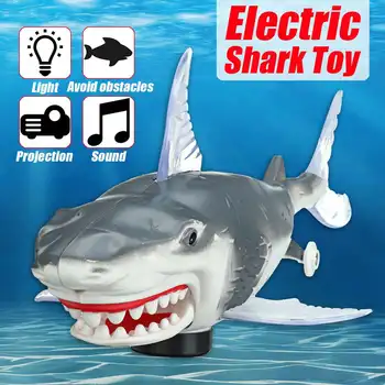 Electric Projection Light Sound Shark Walking Rotate 360 degrees Animal Educational Toy For Kids Gift
Electric Projection Light Sound Shark Walking Rotate 360 degrees Animal Educational Toy For Kids Gift