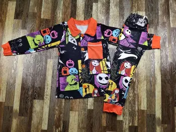 boys boutique clothes kids nightmare before Christmas print girls and boys long sleeve nightgown children cute pajamas
boys boutique clothes kids nightmare before Christmas print girls and boys long sleeve nightgown children cute pajamas