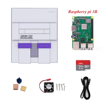 Raspberry Pi 3 Case Match Raspberry Pi 3B Board+HDMI Cable+ Heatsink + Cooling Fan Make Retro Video Game Console Play With Kids
Raspberry Pi 3 Case Match Raspberry Pi 3B Board+HDMI Cable+ Heatsink + Cooling Fan Make Retro Video Game Console Play With Kids