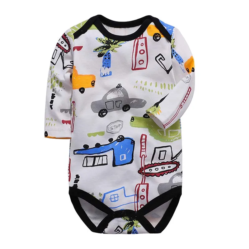 

Newborn Bodysuit Baby Girl Boy Clothes 100%cotton Cartoon print Long sleeves Infant Clothing 0-24 months 1piece