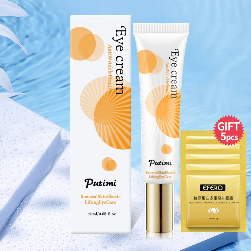 PUTIMI Anti-Aging Eye Cream Eye Care Lighten Fine Lines Whitening Moisturizing Remove Dark Circles Puffiness And Bags Eye Creams
PUTIMI Anti-Aging Eye Cream Eye Care Lighten Fine Lines Whitening Moisturizing Remove Dark Circles Puffiness And Bags Eye Creams