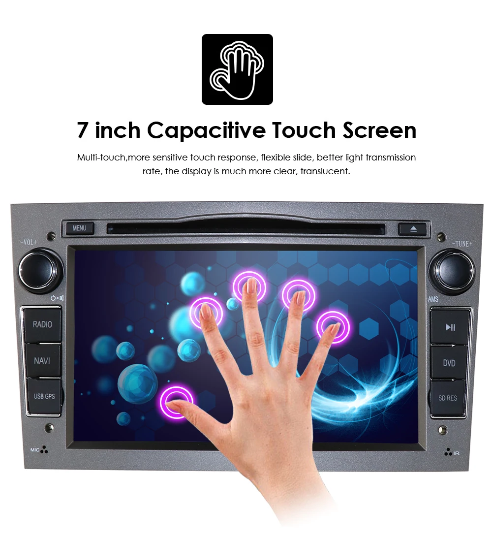 Cheap 7"Android9.0 Special Car DVD for Opel Astra H from 2004 & Opel Combo from 2004 & Opel Corsa C 2004-2006 & Opel Corsa D from 2006 14