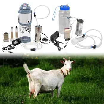 2L/3L Electric Pulse Milking Machine Durable Tools with Adjustable Suction Goat Sheep Milk Tray for Small Farm Livestock
2L/3L Electric Pulse Milking Machine Durable Tools with Adjustable Suction Goat Sheep Milk Tray for Small Farm Livestock