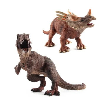 2 Pcs Big Size Jurassic Wild Life Tyrannosaurus Rex Dinosaur Toy Plastic Play Toys Brown 31x17x13cm & 33x14x11
2 Pcs Big Size Jurassic Wild Life Tyrannosaurus Rex Dinosaur Toy Plastic Play Toys Brown 31x17x13cm & 33x14x11