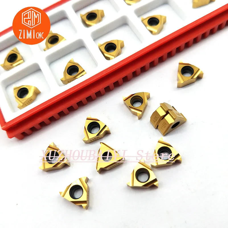11ER A60 carbide inserts high quality right-handed external thread inserts 100% original for thread turning tools boring inserts
11ER A60 carbide inserts high quality right-handed external thread inserts 100% original for thread turning tools boring inserts