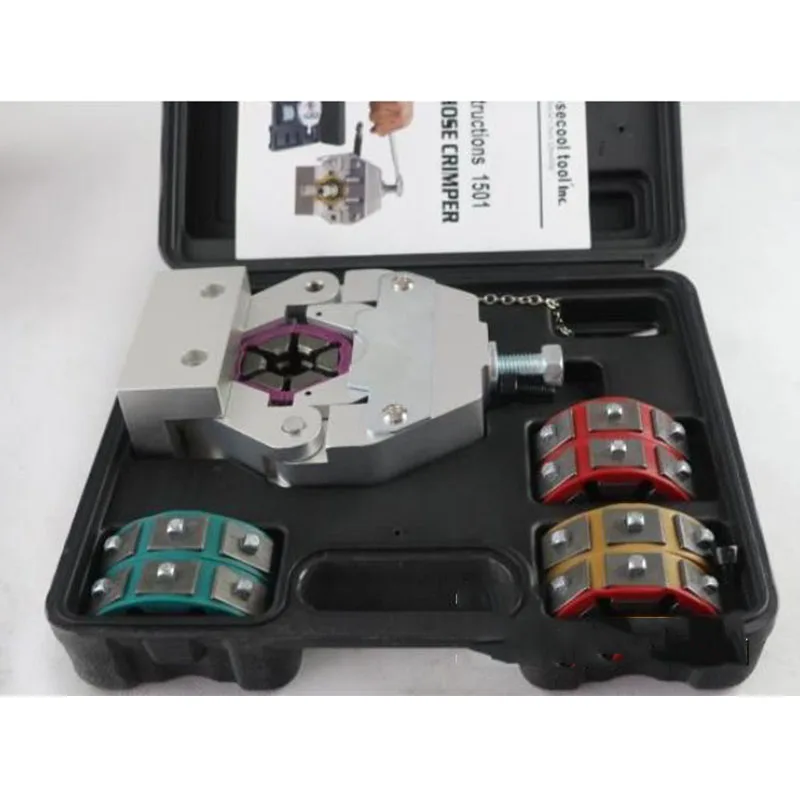 FS-7843 Auto Air Conditioning Portable Tube Press Small Hydraulic Crimping Machine Pipe Joint Clamp
FS-7843 Auto Air Conditioning Portable Tube Press Small Hydraulic Crimping Machine Pipe Joint Clamp