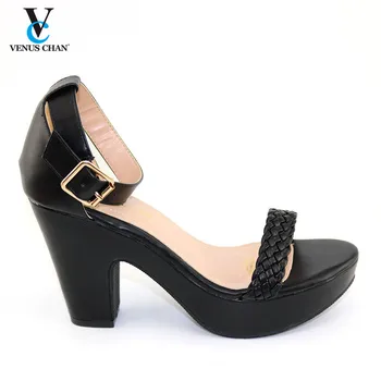 High Quality Black 2020 Spring New Coming African Women Shoes to Match Italian Lady Shoes in Heels 
High Quality Black 2020 Spring New Coming African Women Shoes to Match Italian Lady Shoes in Heels