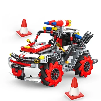 586Pcs Phone Remote Control Self-designed Programmed Mecanum Wheel Flame Battle Car Budilding Block Tech Mechanical Steam Toy
586Pcs Phone Remote Control Self-designed Programmed Mecanum Wheel Flame Battle Car Budilding Block Tech Mechanical Steam Toy