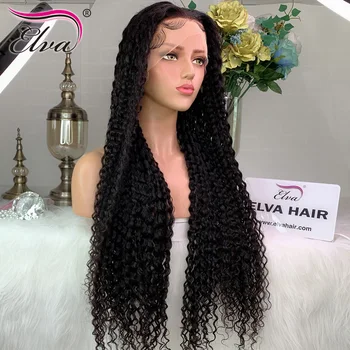 32'' Lace Front Human Hair Wigs For Black Women Curly Pre Plucked With Baby Hair Elva Hair Long Lace Front Wigs Bleached Knots
32'' Lace Front Human Hair Wigs For Black Women Curly Pre Plucked With Baby Hair Elva Hair Long Lace Front Wigs Bleached Knots