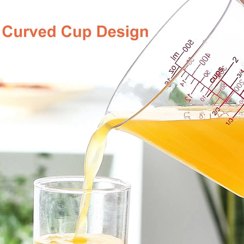 3Pcs 250/500/1000ml Kitchen Plastic Measuring Cup Juice/Water/Milk Measuring Cup Baking Cooking Kitchen Accessories
3Pcs 250/500/1000ml Kitchen Plastic Measuring Cup Juice/Water/Milk Measuring Cup Baking Cooking Kitchen Accessories
