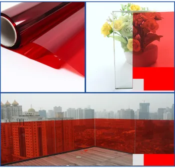 Colored Window Film SUNICE Transparent Red Stained Glass Window Glass Sticker UV Proof PET Sticker diy Decoration non-reflective 
Colored Window Film SUNICE Transparent Red Stained Glass Window Glass Sticker UV Proof PET Sticker diy Decoration non-reflective