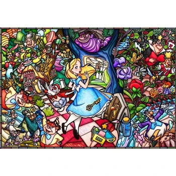 5D DIY Diamond painting Stitch Alice in Wonderland Mosaic Cross Stitch Full Square Drill 3D Diamond Painting kit Home Decoration
5D DIY Diamond painting Stitch Alice in Wonderland Mosaic Cross Stitch Full Square Drill 3D Diamond Painting kit Home Decoration