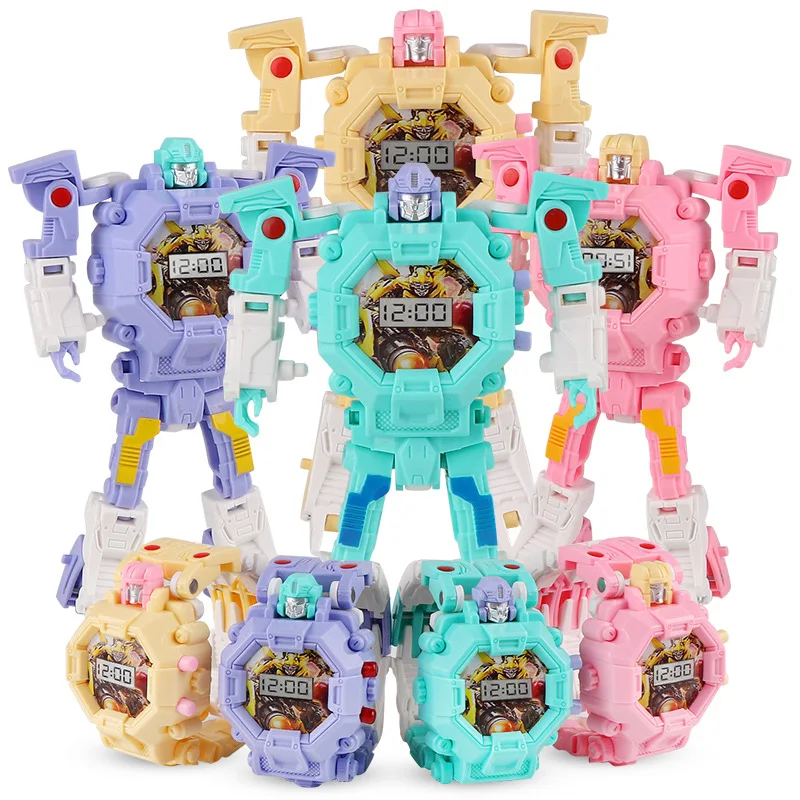 Boy Transformation Watch Blister Packaging Electronic Display Transformation Toy Jingang Children Transformation Watch
Boy Transformation Watch Blister Packaging Electronic Display Transformation Toy Jingang Children Transformation Watch