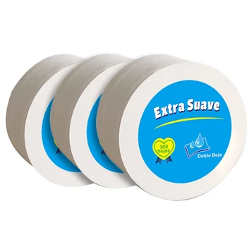 3PCS Household Toilet Paper 3-Ply Jumbo Bath Tissue Toilet Paper Bulk Bathroom Rolls White
3PCS Household Toilet Paper 3-Ply Jumbo Bath Tissue Toilet Paper Bulk Bathroom Rolls White