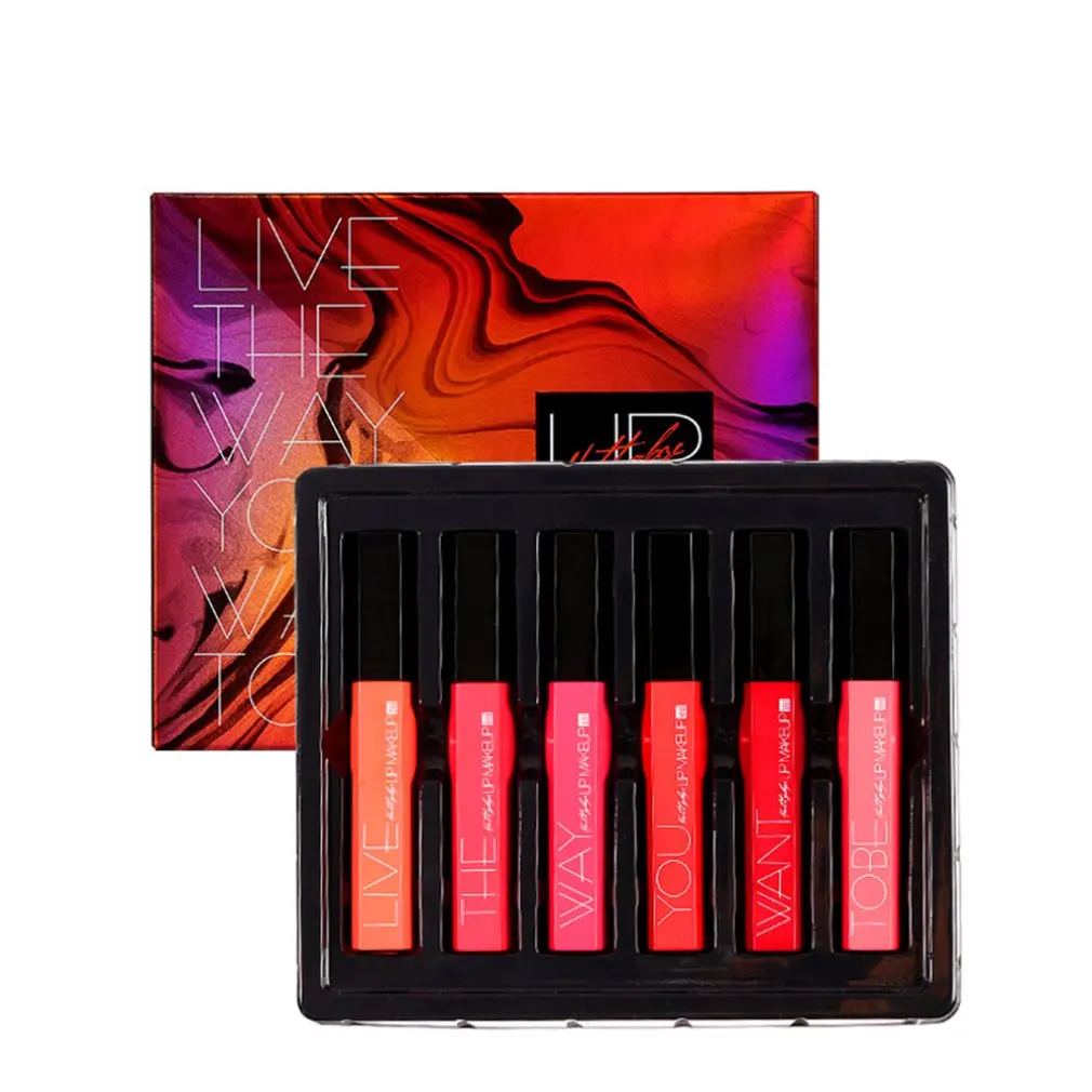 Net Red Makeup Xixi Neon Lip Velvet Lip Glaze Set Student Beauty Maple Leaf Red Milk Tea Color Combination
Net Red Makeup Xixi Neon Lip Velvet Lip Glaze Set Student Beauty Maple Leaf Red Milk Tea Color Combination