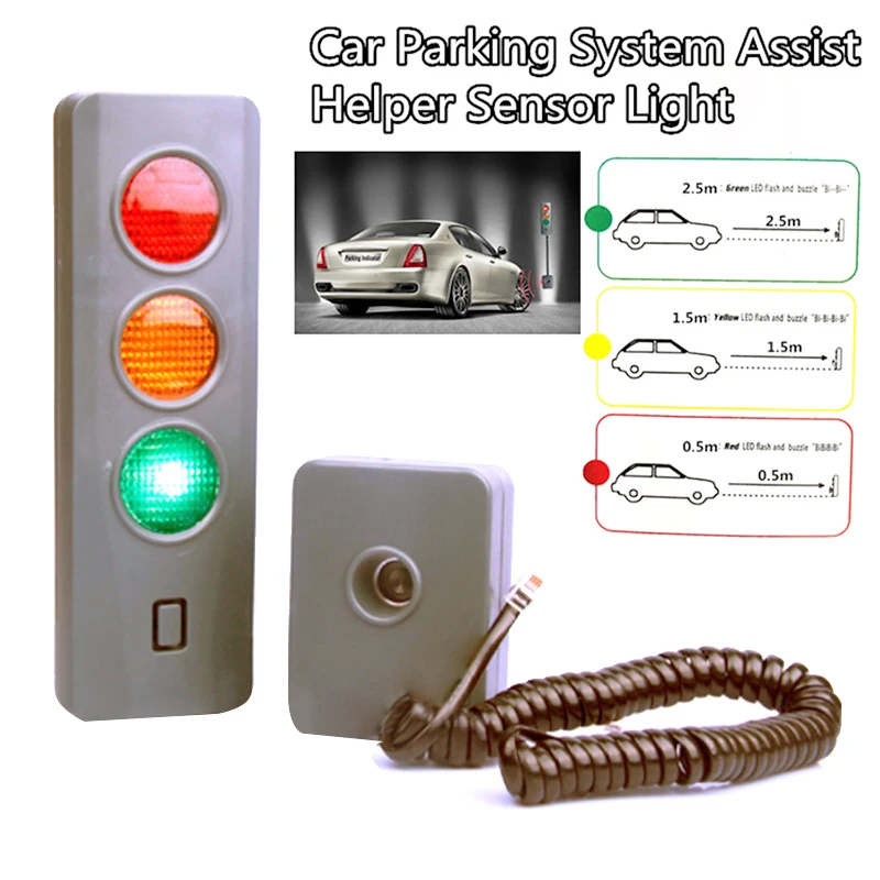 Home Garage Car Reverse Parking System Assist Helper Sensor Aid Guide Stop Light
Home Garage Car Reverse Parking System Assist Helper Sensor Aid Guide Stop Light