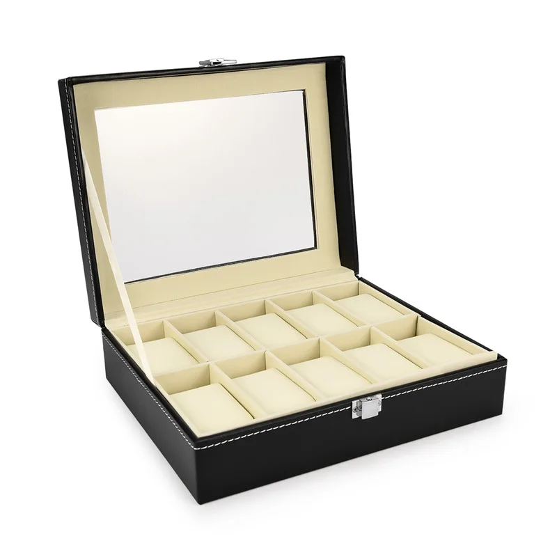 3/6/10/12 Grids PU Leather Watch Box Case Professional Holder Organizer for Clock Watches Jewelry Boxes Case Display Best Gift
3/6/10/12 Grids PU Leather Watch Box Case Professional Holder Organizer for Clock Watches Jewelry Boxes Case Display Best Gift