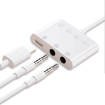 9 in 1 Headphone AUX Audio and Charger Adapter Splitter Bluetooth Audio Headphone 3.5mm Audio Jack Adapter for iPhone iPad
9 in 1 Headphone AUX Audio and Charger Adapter Splitter Bluetooth Audio Headphone 3.5mm Audio Jack Adapter for iPhone iPad