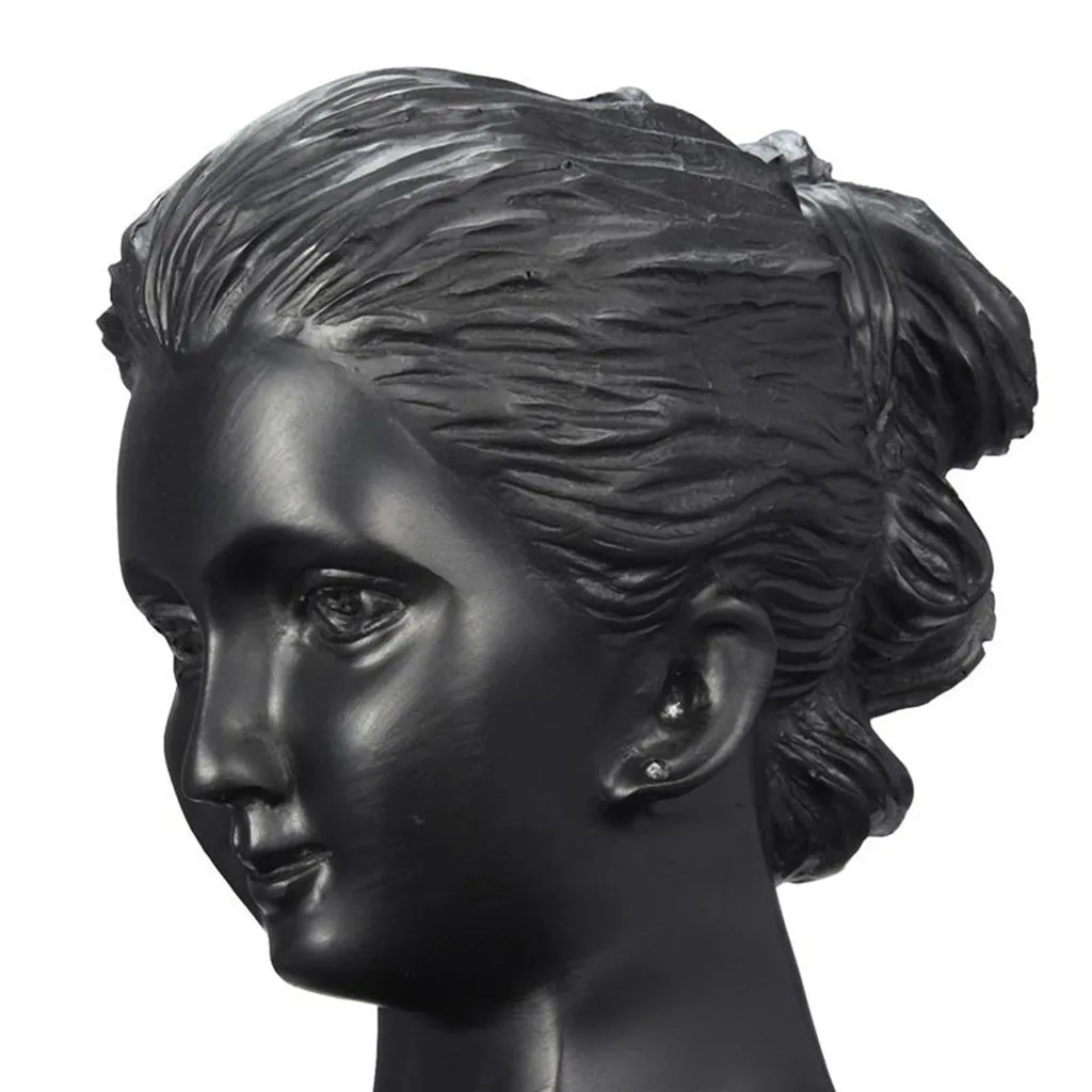 Black Prettyia Resin Mannequin Bust Jewelry Display Earrings Necklace Display Rack Earring Show Stand For Jewelry Store Black Prettyia Resin Mannequin Bust Jewelry Display Earrings Necklace Display Rack Earring Show Stand For Jewelry Store