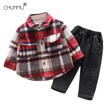 Baby Boy Clothing Set Fashion Winter Padded T-Shirt + Pants Children Boys Clothes Long Sleeve Suit for Kids Outfit Denim Outfit
Baby Boy Clothing Set Fashion Winter Padded T-Shirt + Pants Children Boys Clothes Long Sleeve Suit for Kids Outfit Denim Outfit