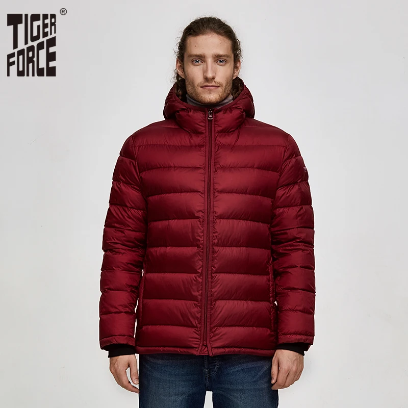 Tiger Force Men Winter Jackets Puffy Jackets Men's Parka Winter Coats with Hoodie Warm Sport Snow Hooded Jacket Outerwear
Tiger Force Men Winter Jackets Puffy Jackets Men's Parka Winter Coats with Hoodie Warm Sport Snow Hooded Jacket Outerwear