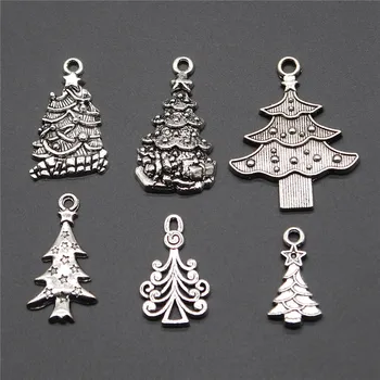 10pcs Charms Christmas Tree Antique Silver Color Christmas Tree Pendant Charms Pine Tree Charms Jewelry Accessories
10pcs Charms Christmas Tree Antique Silver Color Christmas Tree Pendant Charms Pine Tree Charms Jewelry Accessories