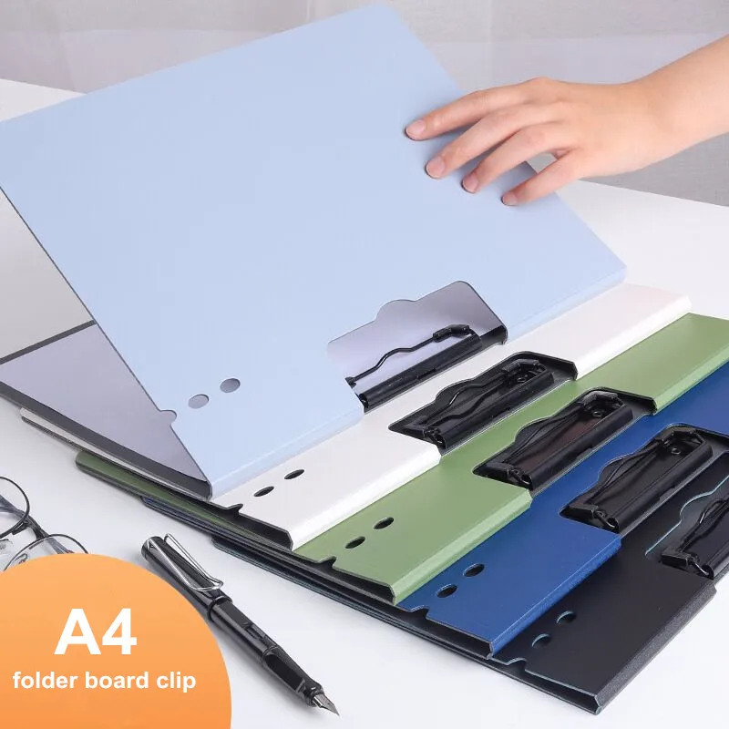 MINKYS Business A4 File Folder Board Clip Thick File Writing Pad Briefcase Metal Report Cover Spine Bar School Office Stationery
MINKYS Business A4 File Folder Board Clip Thick File Writing Pad Briefcase Metal Report Cover Spine Bar School Office Stationery