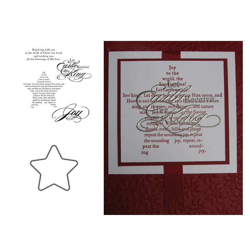 The Sounding Joy Metal Cutting Dies and stamps for Embossing DIY Scrapbooking Cards Paper Crafts Stencil
The Sounding Joy Metal Cutting Dies and stamps for Embossing DIY Scrapbooking Cards Paper Crafts Stencil