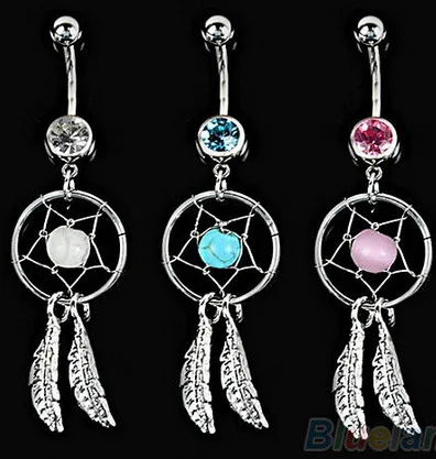 Shby006 Wire Wound Turquoise Belly Button Ring Leaf Dreamer du qi ding Handmade Belly Button
Shby006 Wire Wound Turquoise Belly Button Ring Leaf Dreamer du qi ding Handmade Belly Button